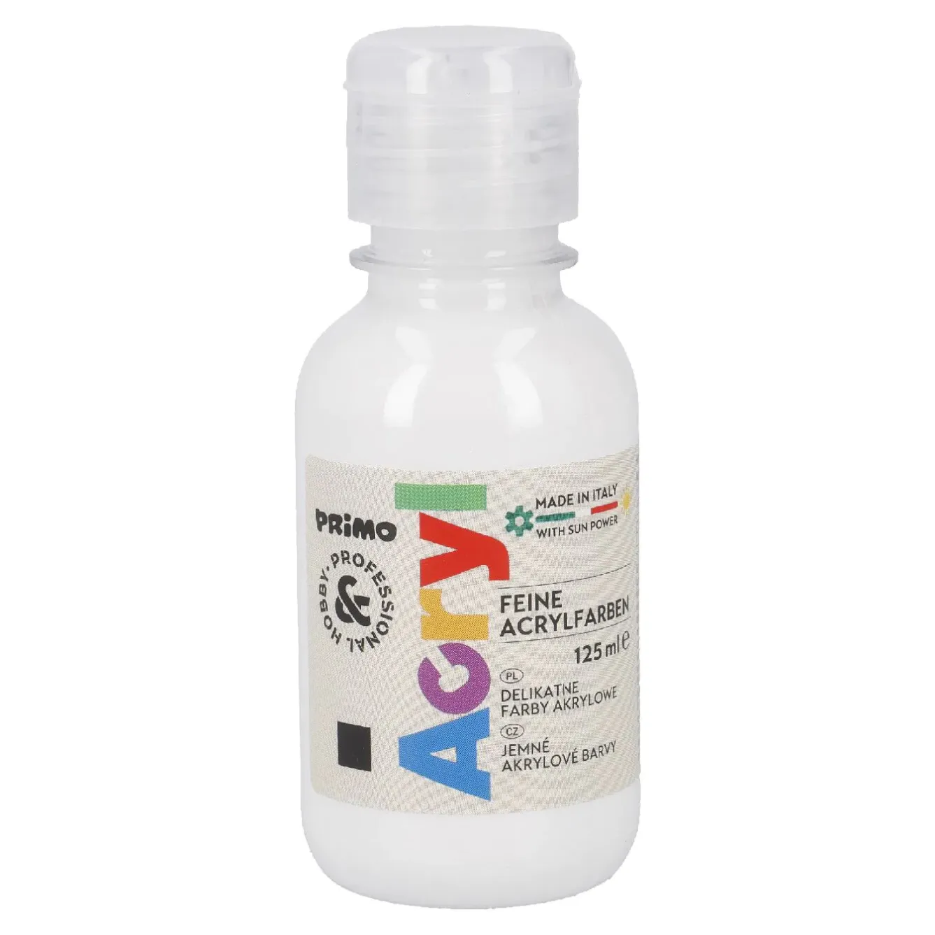 Discount NANU-NANA Acrylfarbe, Weiß, 125 Ml