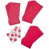 Sale NANU-NANA Adventskalender-Set, 24 Tüten/Sticker, Rot/weiß