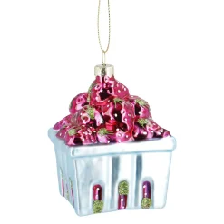 Online NANU-NANA Anhänger Fancy, Bunt, Erdbeeren/Korb, 9 Cm