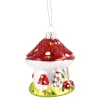 Fashion NANU-NANA Anhänger Fancy, Bunt, Pilz-Haus, 7.5 Cm