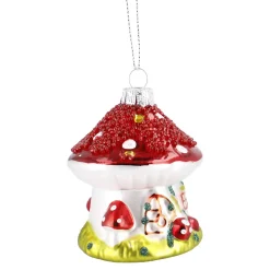 Fashion NANU-NANA Anhänger Fancy, Bunt, Pilz-Haus, 7.5 Cm