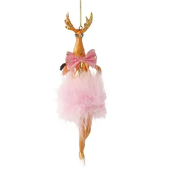 Fashion NANU-NANA Anhänger Fancy, Edel, Elch/Tänzerin, 19 Cm