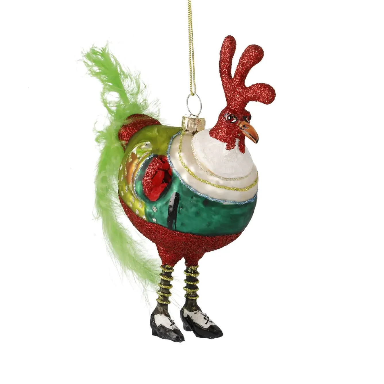 Hot NANU-NANA Anhänger Fancy, Edel, Hahn/Feder, 14.3 Cm
