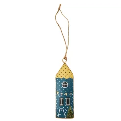 Hot NANU-NANA Anhänger Haus, Dunkelblau, 13 Cm