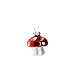 Fashion NANU-NANA Anhänger Minipilz, Rot, 4,5 Cm