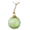 Fashion NANU-NANA Anhänger Ornament, Kugel/grün, 7 Cm