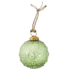 Fashion NANU-NANA Anhänger Ornament, Kugel/grün, 7 Cm
