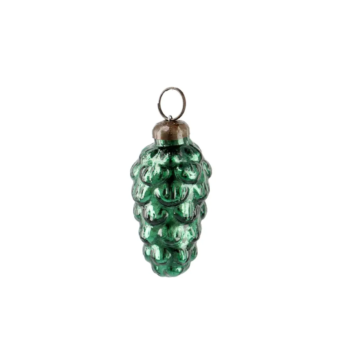 Best NANU-NANA Anhänger Ornament, Tannenzapfen, Grün, 5 Cm