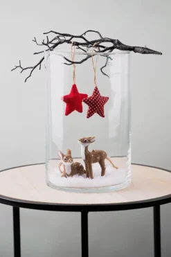 Discount NANU-NANA Anhänger Rehkitz, Dunkelbraun, Liegend, 6 Cm