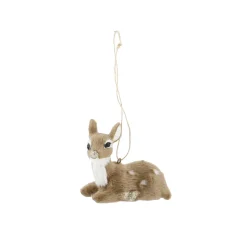 Discount NANU-NANA Anhänger Rehkitz, Dunkelbraun, Liegend, 6 Cm