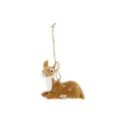 Fashion NANU-NANA Anhänger Rehkitz, Hellbraun, Liegend, 6 Cm