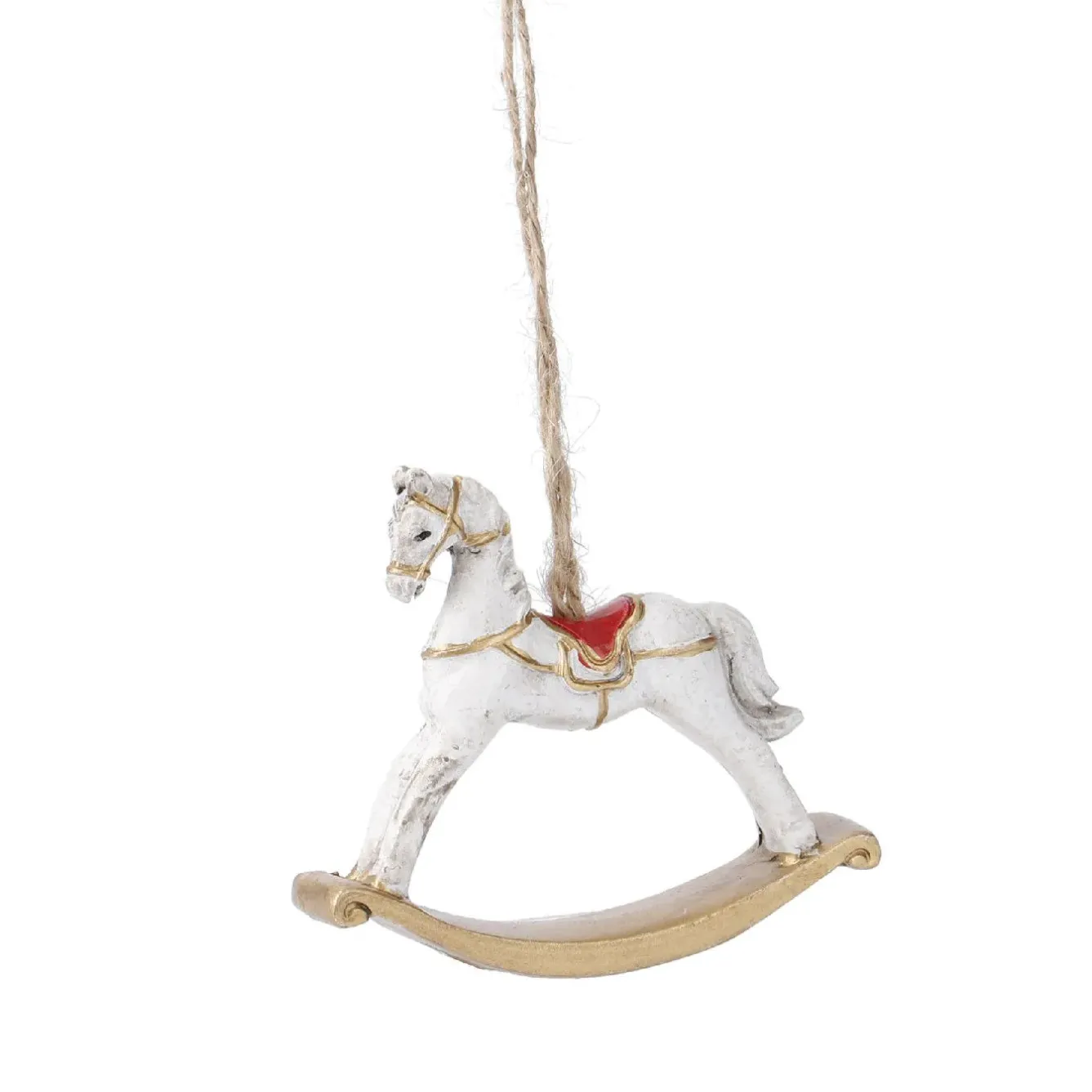 Sale NANU-NANA Anhänger Schaukelpferd, Weiß, 7 Cm