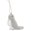 Fashion NANU-NANA Anhänger Vogel, Grau/rechts, 8.5 Cm