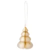 Outlet NANU-NANA Anhänger Wabe, Tannenbaum, Creme/rund, 10 Cm
