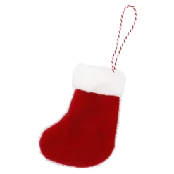Outlet NANU-NANA Anhänger Weihnachten, Stiefel/rot, 10 X 13 Cm