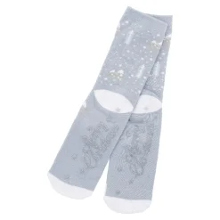 Sale NANU-NANA Anti-Rutschsocken Xmas, Eisbär Hellblau, Größe 36 - 41