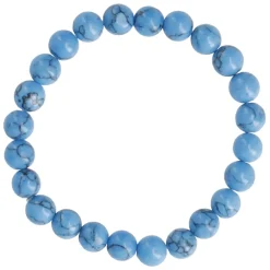 Discount NANU-NANA Armband Edelstein-Energie, Howlite/blau