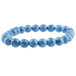 Discount NANU-NANA Armband Edelstein-Energie, Howlite/blau