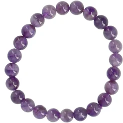 Fashion NANU-NANA Armband Edelstein-Energie, Amethyst/lila