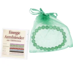 Fashion NANU-NANA Armband Edelstein-Energie, Aventurin/grün
