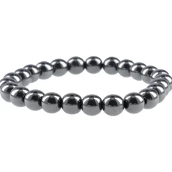 Outlet NANU-NANA Armband Edelstein-Energie, Hämatit/schwarz