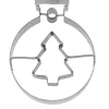 Clearance NANU-NANA Ausstechform Kugel/Tannenbaum, 6 Cm