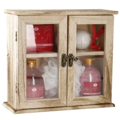 Outlet NANU-NANA Badeset Schrank, Zen Spa/rosa