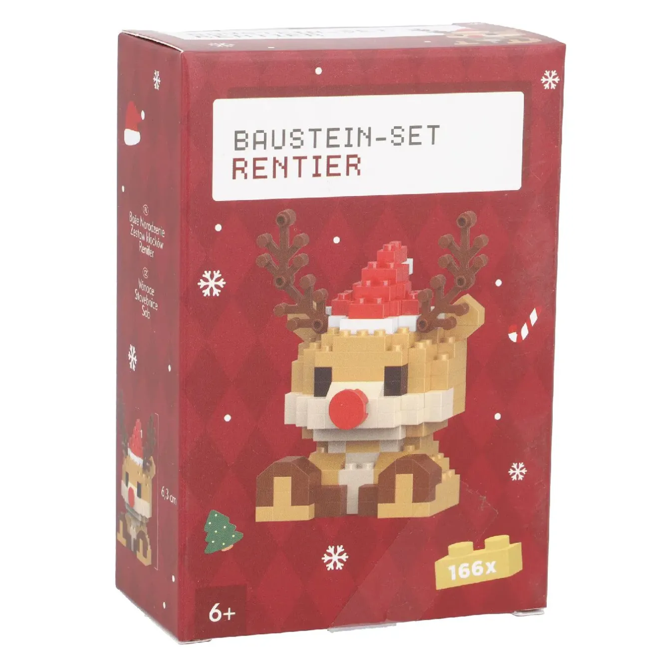 Discount NANU-NANA Bausteine-Set 3D, Xmas/Rentier, Klein