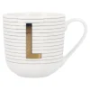 Clearance NANU-NANA Becher Buchstabe/Streifen, L, 450 Ml