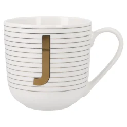 Discount NANU-NANA Becher Buchstabe/Streifen, J, 450 Ml
