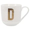 Outlet NANU-NANA Becher Buchstabe/Streifen, D, 450 Ml
