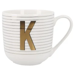 Outlet NANU-NANA Becher Buchstabe/Streifen, K, 450 Ml