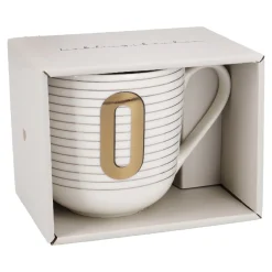 Outlet NANU-NANA Becher Buchstabe/Streifen, O, 450 Ml