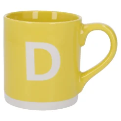 New NANU-NANA Becher Buchstabe/Uni, D/gelb, 440 Ml
