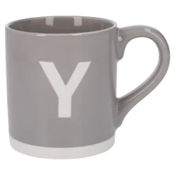 Outlet NANU-NANA Becher Buchstabe/Uni, Y/grau, 440 Ml