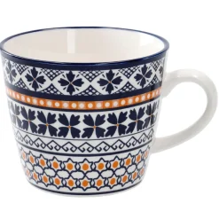 Discount NANU-NANA Becher China, Blau/orange, 300 Ml