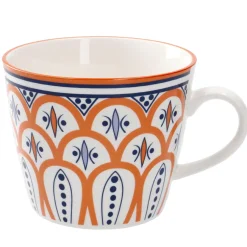Sale NANU-NANA Becher China, Orange/blau, 300 Ml