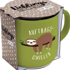 Clearance NANU-NANA Becher Emaille-Optik, Chiller, 350 Ml