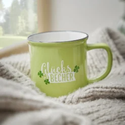 Online NANU-NANA Becher Emaille-Optik, Glücksbecher, 350 Ml