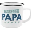 New NANU-NANA Becher Emaille-Optik, Papa, 350 Ml