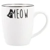 Online NANU-NANA Becher Katzenrelief, Katzen/Schrift, 380 Ml