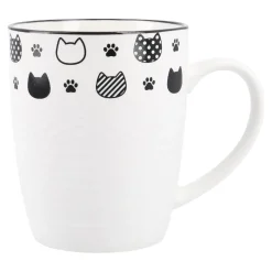 Best NANU-NANA Becher Katzenrelief, Köpfe, 380 Ml