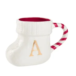 New NANU-NANA Becher Stiefel Mit Buchstabe, A/weiß, 400 Ml