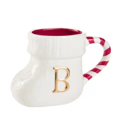 Fashion NANU-NANA Becher Stiefel Mit Buchstabe, B/weiß, 400 Ml