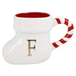 Fashion NANU-NANA Becher Stiefel Mit Buchstabe, F/weiß, 400 Ml