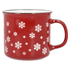Outlet NANU-NANA Becher Xmas/Klassik, Flocke/rot, 400 Ml