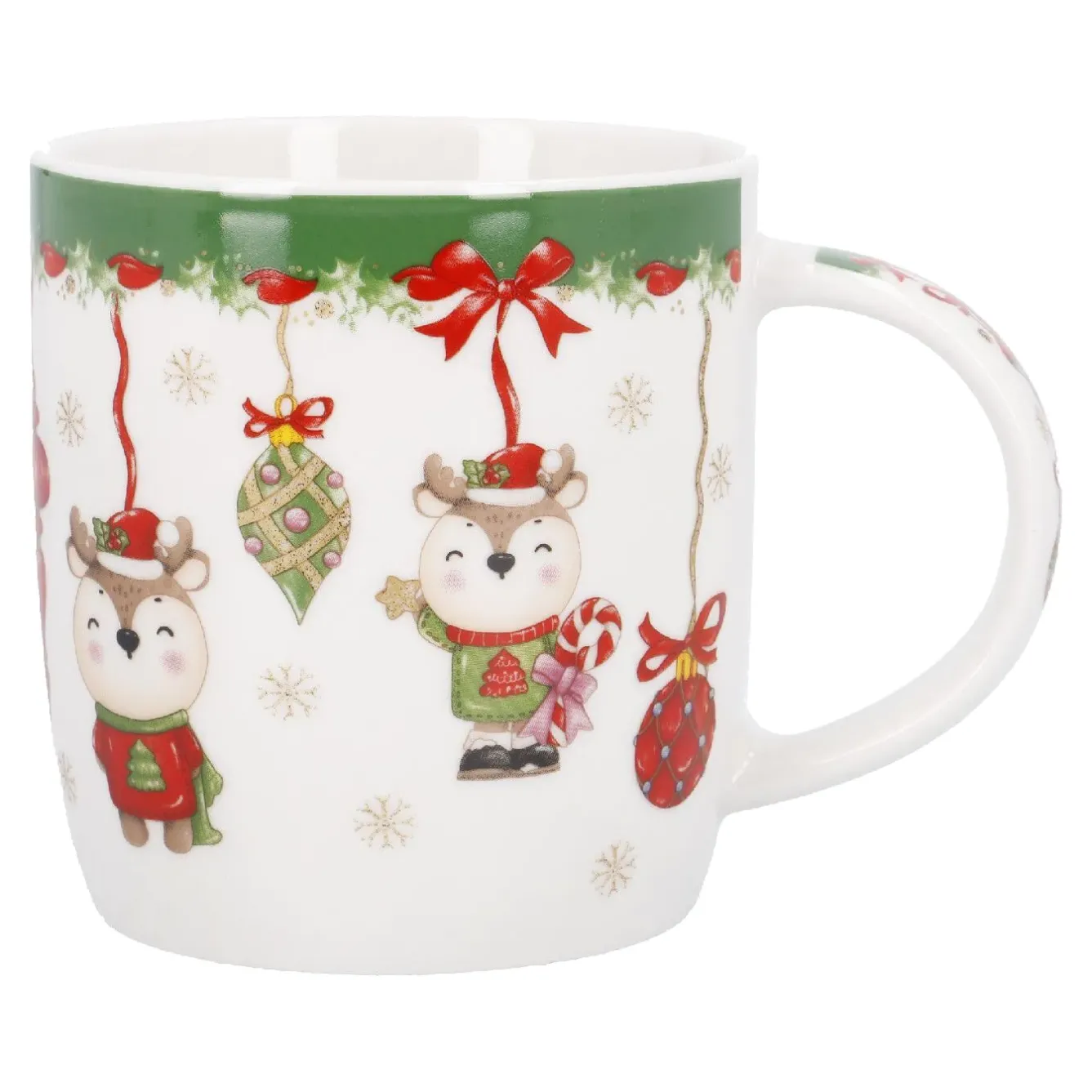 Outlet NANU-NANA Becher Xmas/Motive, Reh Klein, 350 Ml