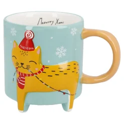 New NANU-NANA Becher Xmas/Tierfuß, Katze, 480 Ml