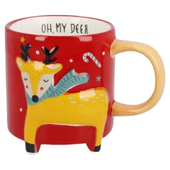 Clearance NANU-NANA Becher Xmas/Tierfuß, Rentier, 480 Ml