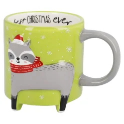 Online NANU-NANA Becher Xmas/Tierfuß, Waschbär, 480 Ml
